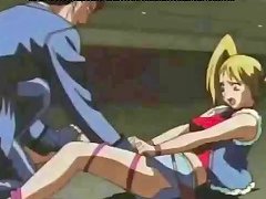 Blonde Hentai Woman Penetrated With Strap-on